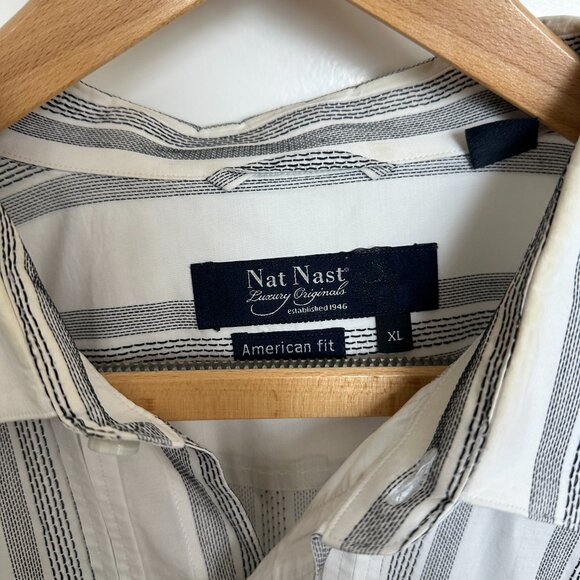 Nat Nast Men's XL Button Down Party Shirt - Picture 2 of 4